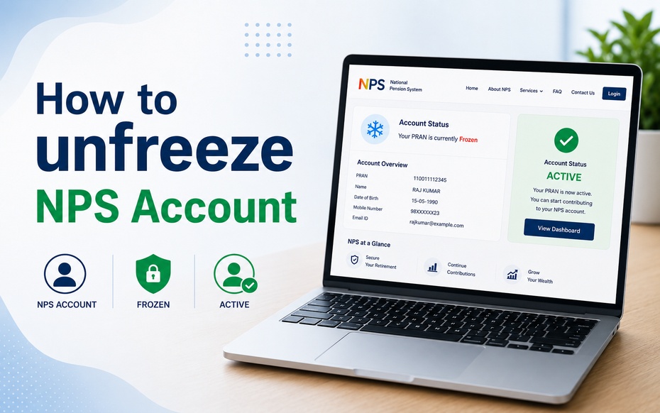 How to Unfreeze an NPS Account: Online and Offline Process
